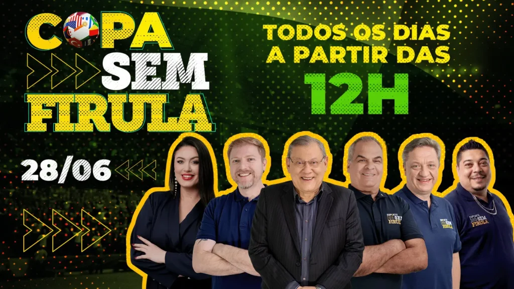 Milton Neves e Alemão ancoram programa diário de Copa com time de comentaristas