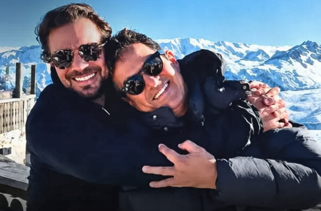 Daniel Vorcaro e Ciro Nogueira nos Alpes franceses