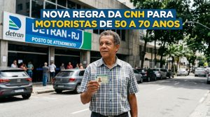 Nova CNH: entenda a mudança na renovação para motoristas entre 50 e 69 anos