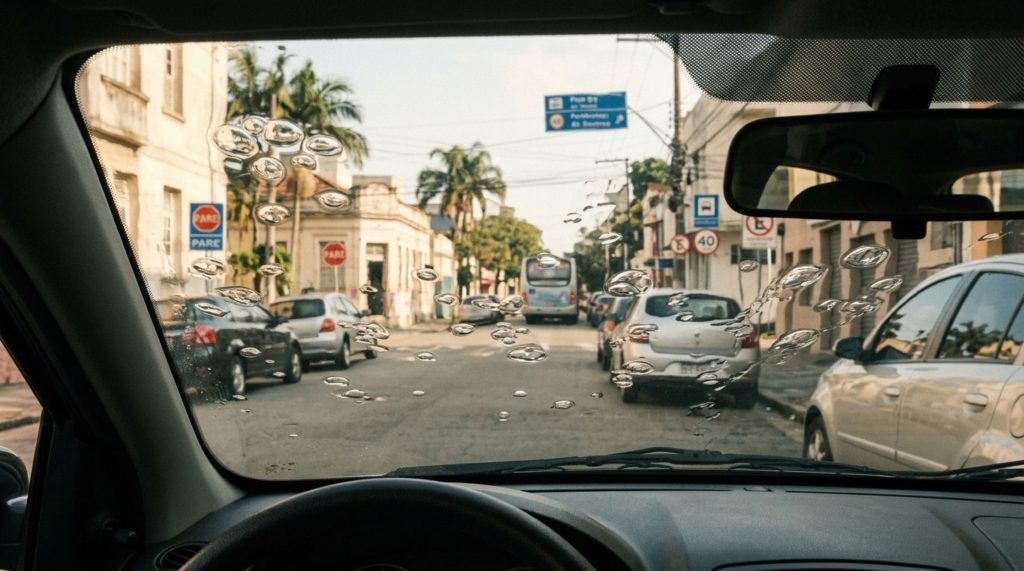 Perigo silencioso e multa: por que bolhas na película do carro podem pesar no seu bolso e comprometer a segurança