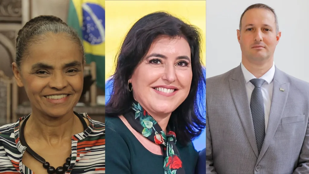 Disputa ao Senado por SP tem empate técnico triplo entre Tebet, Marina e Derrite, aponta pesquisa