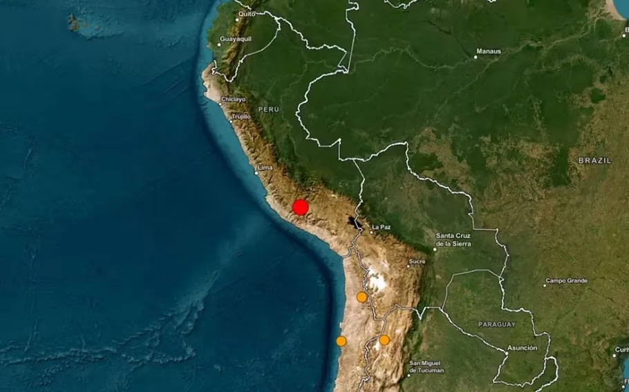 Forte terremoto atinge o Peru e volta a colocar a América do Sul em alerta