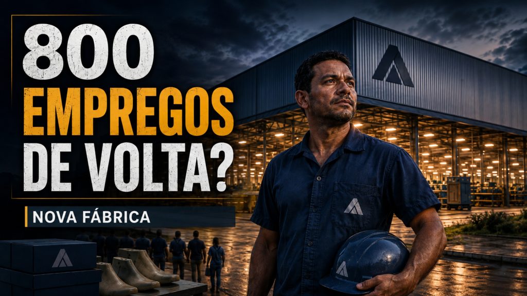 Fábrica com capacidade para 2 mil operários reabre no Ceará e pode resgatar centenas de empregos
