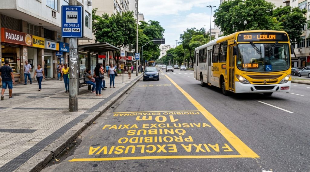 A regra dos 10 metros: por que parar antes do ponto de ônibus pode render multa e guincho
