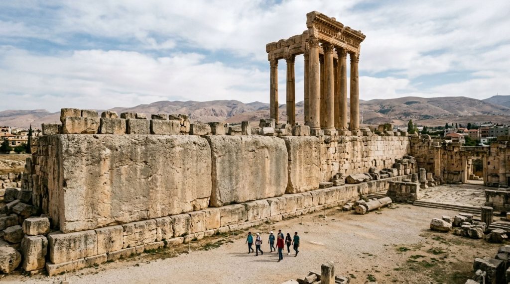 O mistério da engenharia de 2.000 anos: como blocos de 800 toneladas foram erguidos no Líbano