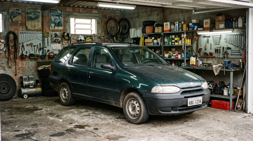 Brasileiro restaura Palio Weekend 1998 na própria garagem e economiza milhares de reais com dedicação e trabalho manual