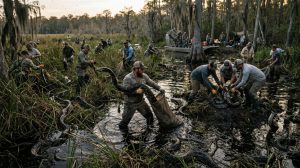 Flórida mobiliza quase mil caçadores e distribui prêmios para frear praga de pítons nos Everglades