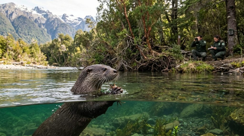 Sumiço de 40 anos chega ao fim: lontra-do-sul reaparece na Patagônia e surpreende conservacionistas