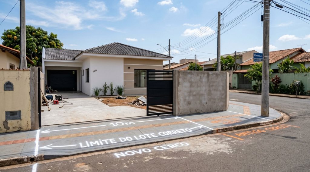 O erro de 80 centímetros no terreno que pode travar a documentação da casa própria