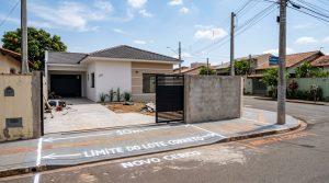 O erro de 80 centímetros no terreno que pode travar a documentação da casa própria