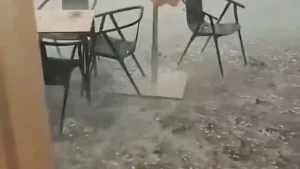 Forte temporal de granizo atinge 23 cidades em Santa Catarina e deixa rastro de destruição
