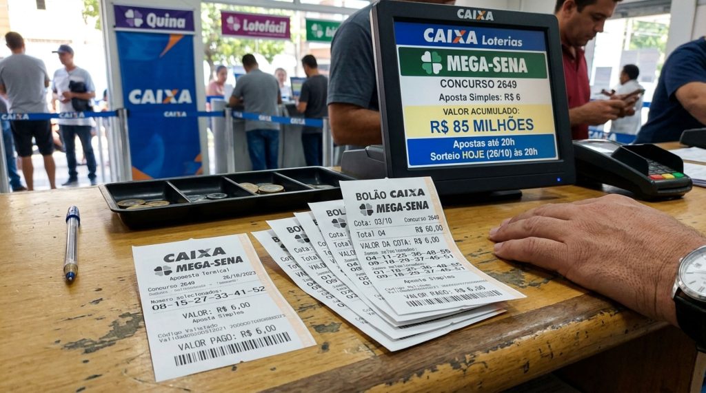 Mega-Sena acumula e sorteio de quinta-feira pode pagar prêmio de R$ 41 milhões