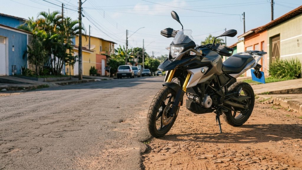 BMW G 310 GS aposta em suspensão longa e 34 cv