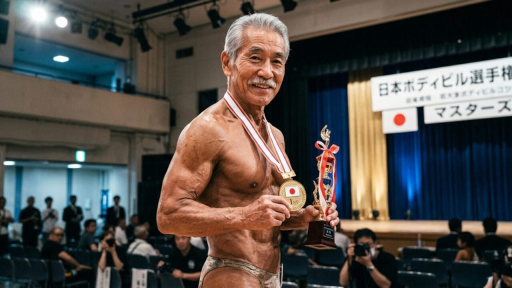 Aos 90 anos, atleta vence torneio e quebra marcas