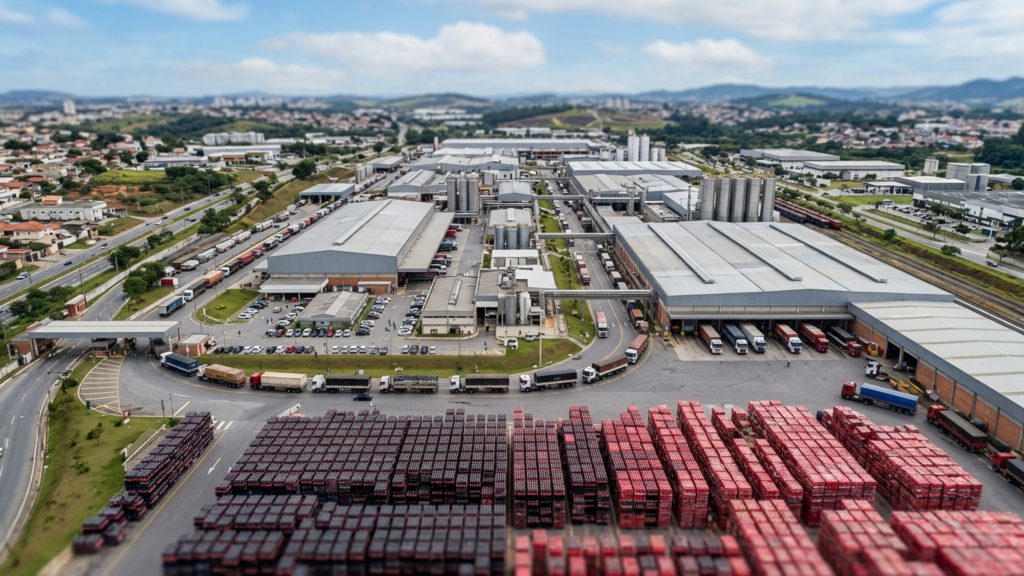 Maior fábrica da Coca-Cola no mundo fica em SP